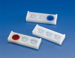 Cuvettes à 3 cellules rondes