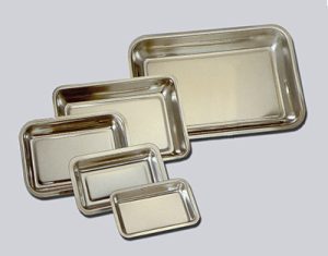 Plateau rectangulaire inox