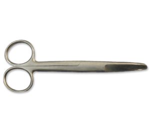 Ciseau chirurgical courbe