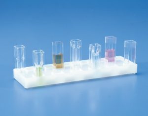 portoirs pour cuves pour spectrophotomètre