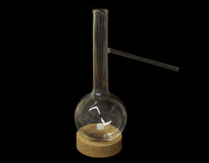 Fiole distillation verre borosilicaté
