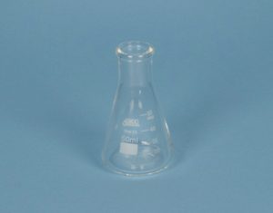 Lots d'Erlenmeyers col étroit verre