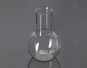 Ballon fond plat verre