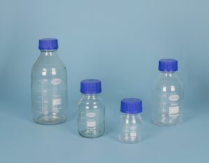 Lots de Flacons en verre avec bouchon