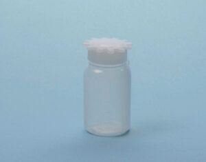Flacon plastique cylindrique