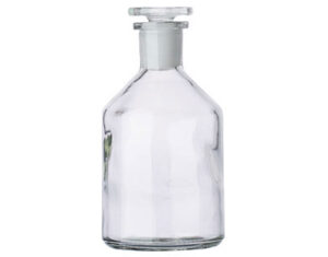 Flacon col étroit en verre