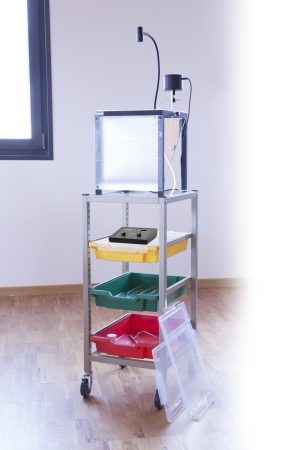 Chariot pour cuve à onde